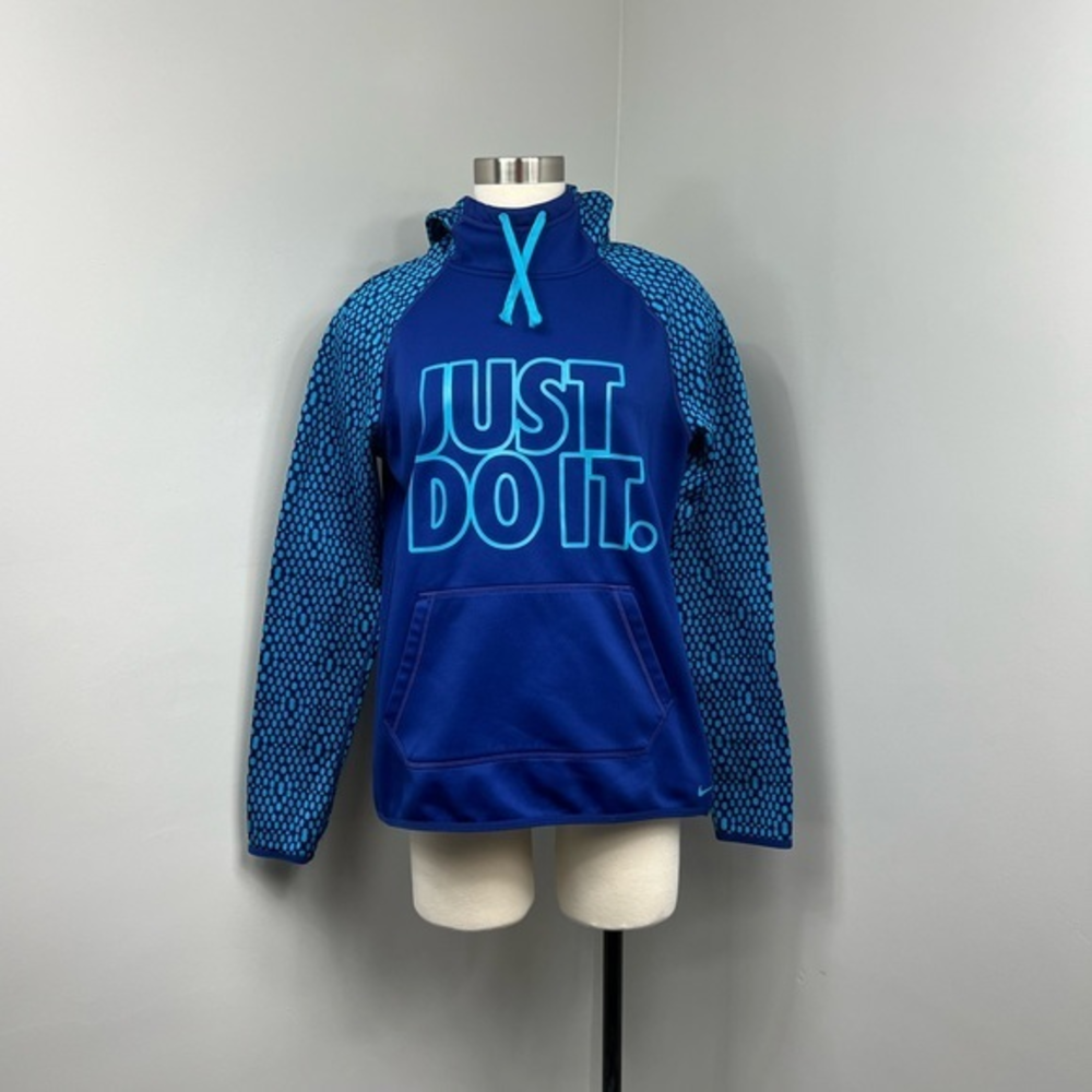 Nike Blue Print‎ Hoodie
